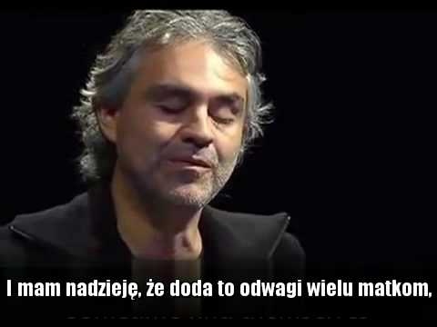 Andrea Bocelli opowiada historię…