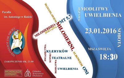 Zapraszamy na Wieczór Uwielbienia z GSD w Antonim w Redzie