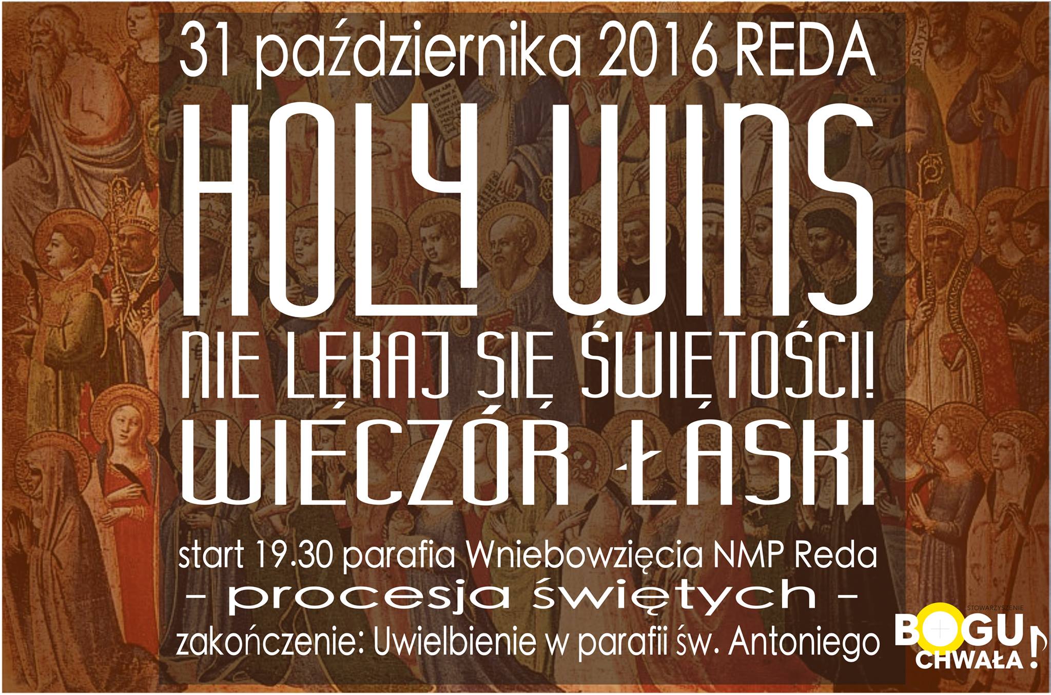 Zapraszamy na Wieczór Łaski – „Holy Wins”