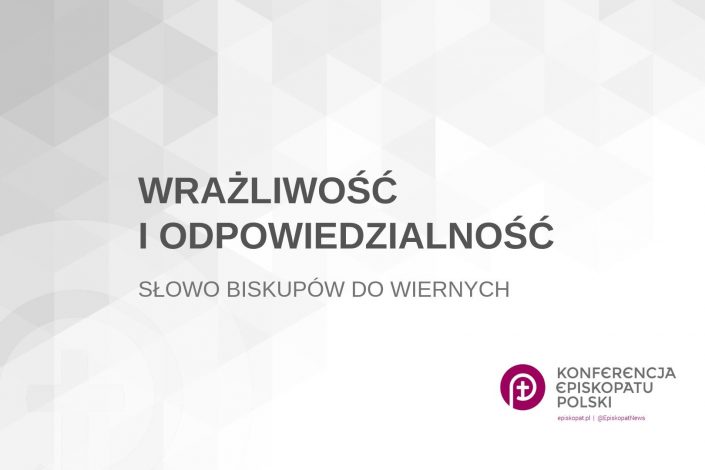 Słowo biskuów do wiernych
