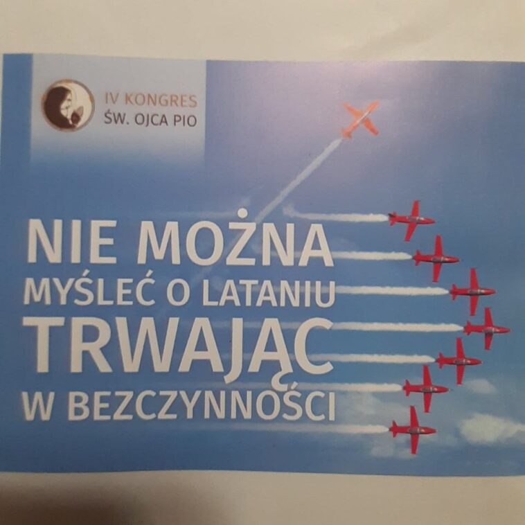 Grupa Modlitwy Ojca Pio na kongresie