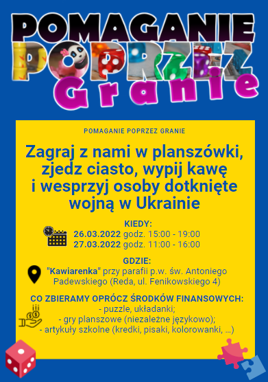 Pomaganie poprzez granie – dla Uchodźców