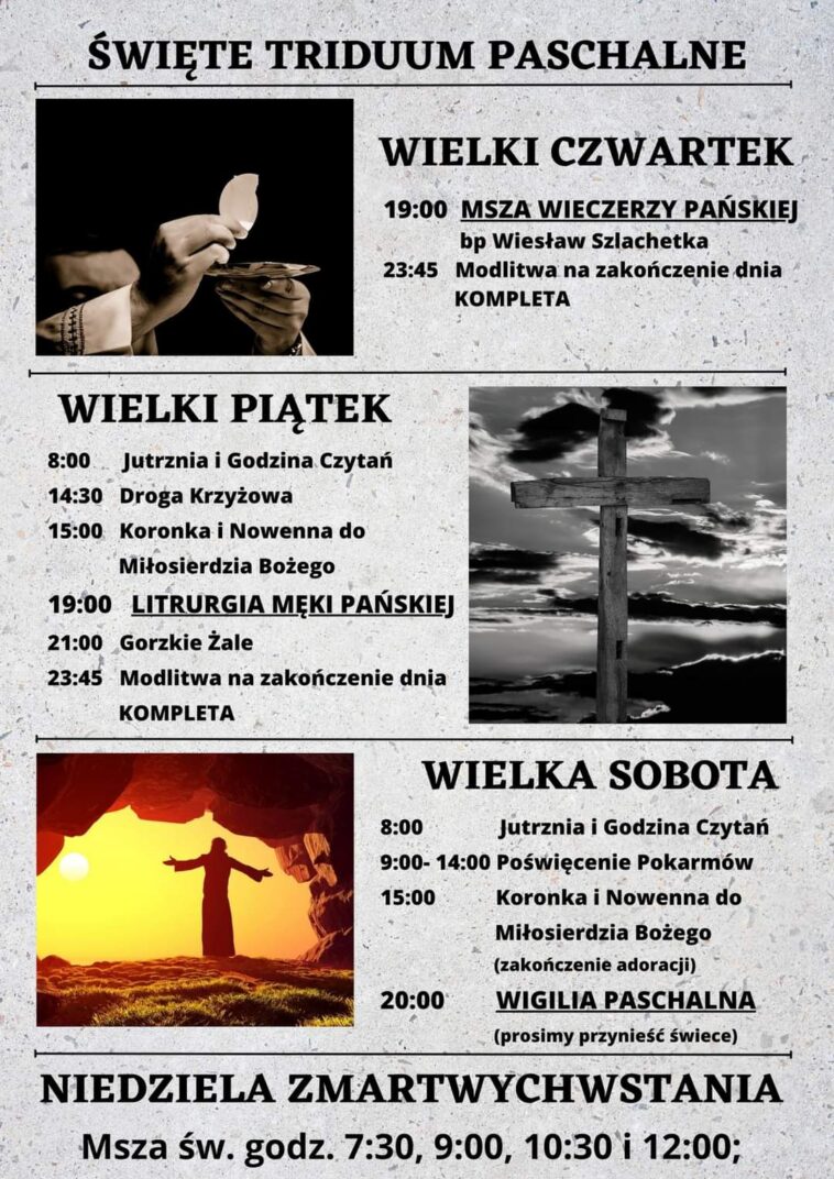 Święte Triduum Paschalne 2023