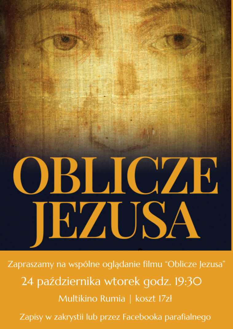 Parafialne wyjście do kina na film „Oblicze Jezusa”