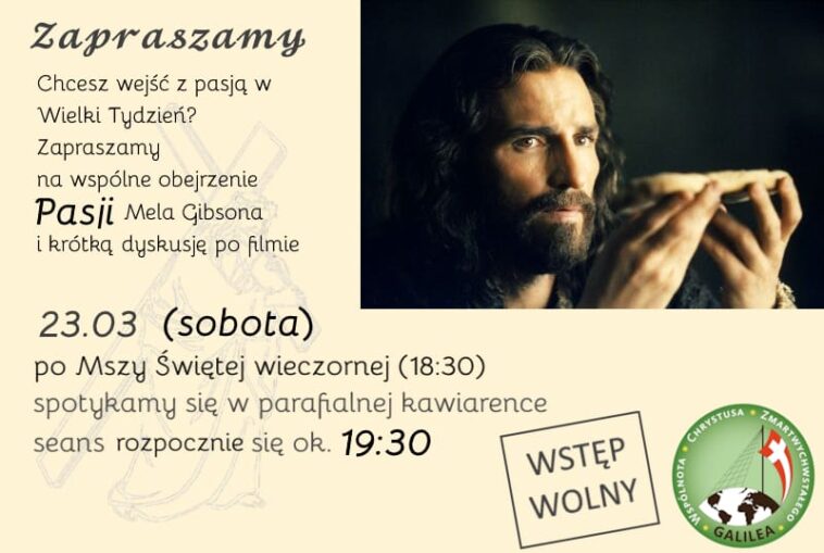 Projekcja filmu Pasja