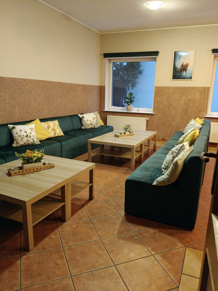 Dekoracja salek na plebanii